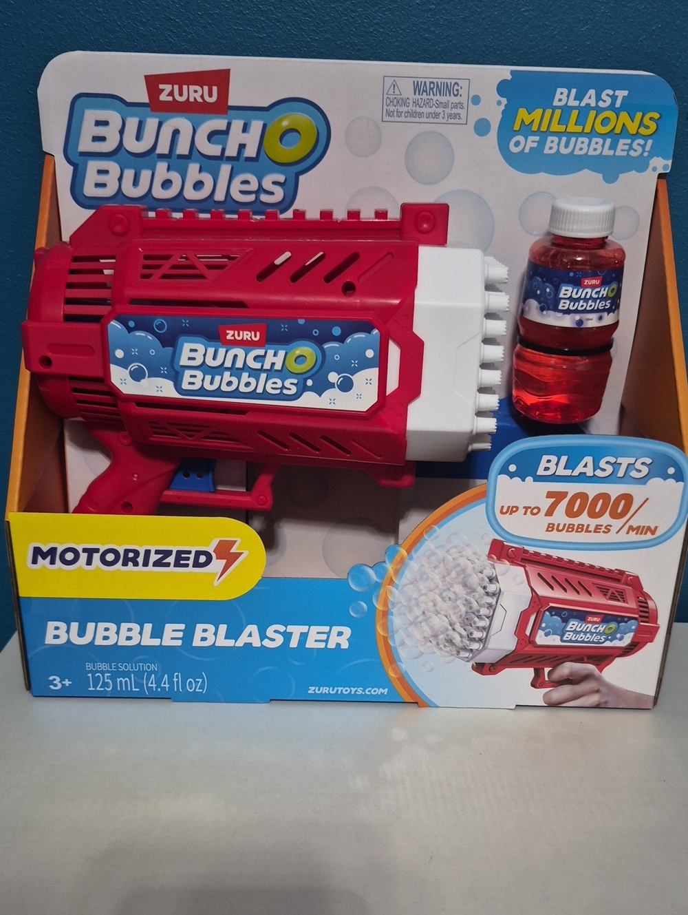 Bunch O Bubbles Motorized Red Bubble Blaster